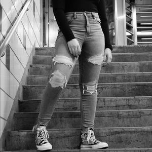 American eagle curvy jegging, high rise, skinny